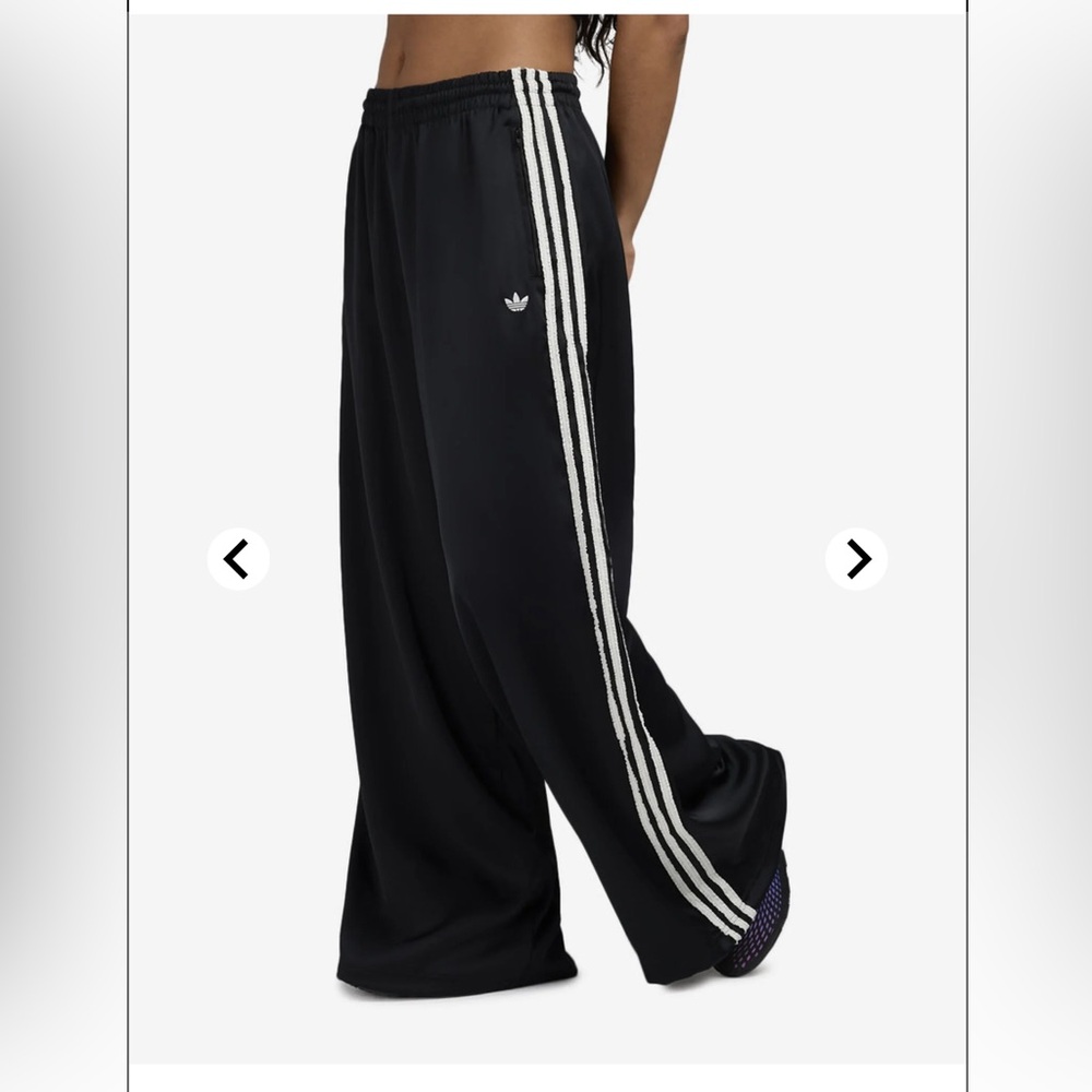 Adidas Satin Wide Leg Pants